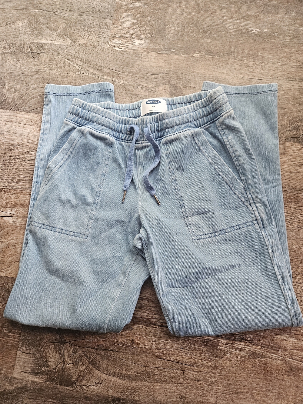 Old Navy Light Blue Women's Pull-On Jogger Jeggings